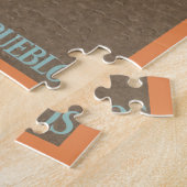 Vintage Taos Pueblos New Mexico, Reiseplaner Kunst Puzzle (Seite)