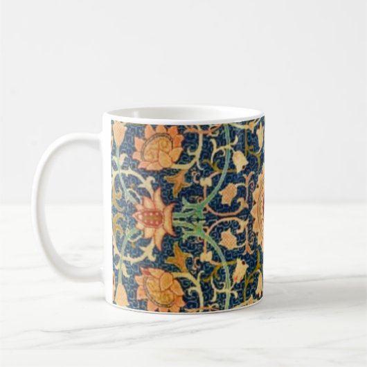 Vintage Tapestry Coffee Mug Kaffeetasse (Links)