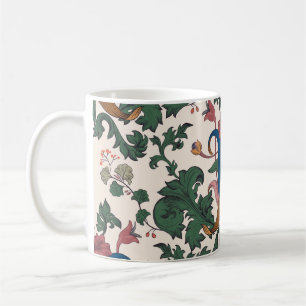 Vintage Tapete aus der Blumenrenaissance. Kaffeetasse