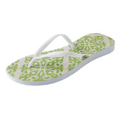 Vintage Tapete Badesandalen (Schrägansicht)
