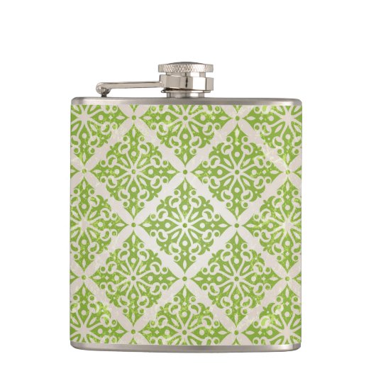 Vintage Tapete Flachmann (Vorderseite)