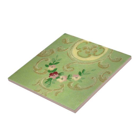 Vintage Tapete Fliese (Seite)