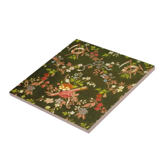 Vintage Tapete Fliese (Seite)