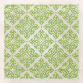 Vintage Tapete Glasuntersetzer (Vorderseite)