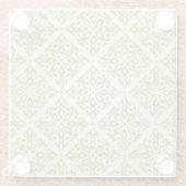 Vintage Tapete Glasuntersetzer (Rückseite)