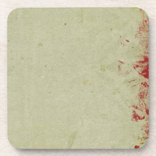 Vintage Tapete in bunten Grungy-Farben Untersetzer