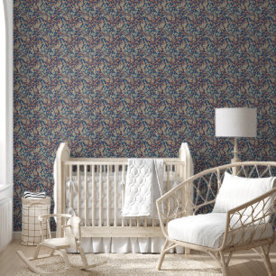 Vintage Tapete mit Blumenmuster - Nahtloses Muster