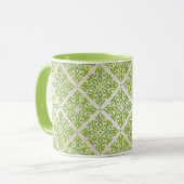Vintage Tapete Tasse (Vorderseite Links)