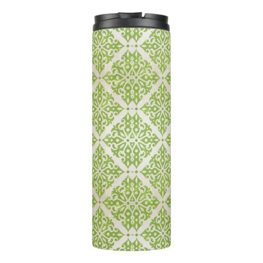 Vintage Tapete Thermosbecher (Rückseite)