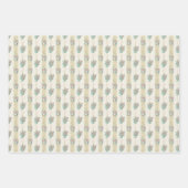 Vintage Tapete Viktorianisches Design schön Geschenkpapier Set (Vorderseite 2)