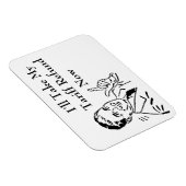 Vintage Tariff Refund Check Magnet (Rechte Seite)