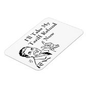 Vintage Tariff Refund Check Magnet (Linke Seite)