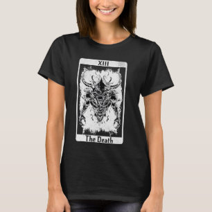 Vintage Tarot Card Tod Satanic Occult Satan Unho T-Shirt