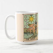 Vintage Tarot Cards Sun Moon Stars Kaffeetasse (Links)