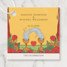 Vintage Tarot Karten Hochzeit Mystisch
