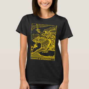 VINTAGE TAROTKARTE RITTER DER SCHWERTER T-Shirt
