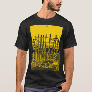 VINTAGE TAROTKARTE SCHWERTER ZEHN T-Shirt