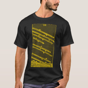 VINTAGE TAROTKARTE STÄBE ACHT T-Shirt