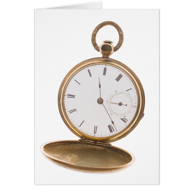 Vintage Taschen-Uhr (Vorne)