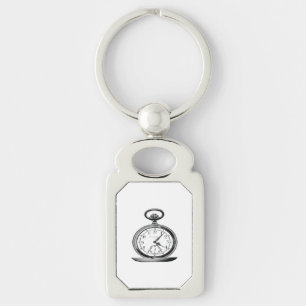 Vintage-Taschenuhr Cool Fab Schlüsselanhänger