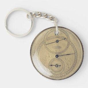 Vintage Taschenuhr Schlüsselanhänger