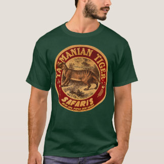 Vintage-Tasmanischer-Tiger-Safari T-Shirt