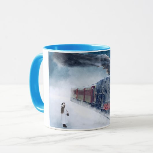 Vintage Tasse (Vorderseite Links)