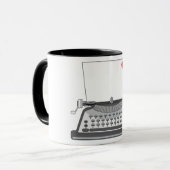 Vintage Tasse (Vorderseite Links)