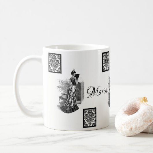 Vintage Tasse (Mit Donut)