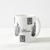 Vintage Tasse (VorderseiteRechts)