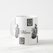 Vintage Tasse (Vorderseite Links)