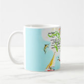 Vintage Tasse der Bahama-Inseln (Links)