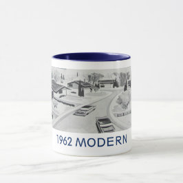 Vintage Tasse der Modernisten im Jahr 1962