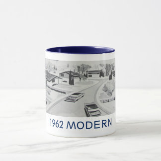 Vintage Tasse der Modernisten im Jahr 1962