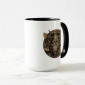 Vintage Tasse des Kulturerbes (VorderseiteRechts)