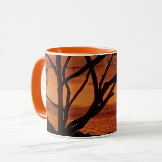 Vintage Tasse Fidschis (Vorderseite Links)