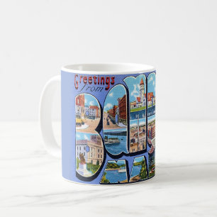Vintage Tasse für Bangor Maine