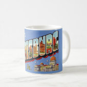 Vintage Tasse Harrisburg (VorderseiteRechts)