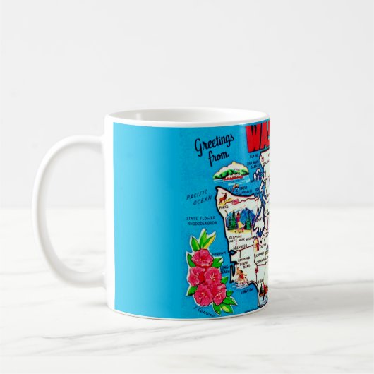 Vintage Tasse in Washington (Links)
