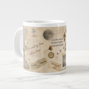 Vintage-Tasse mit Urdu Arabisch Persisch Englisch Jumbo-Tasse