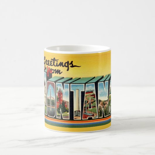 Vintage Tasse Montana (Mittel)