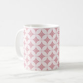 Vintage Tasse, pinkfarben Kaffeetasse (Vorderseite Links)
