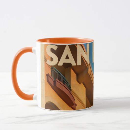 Vintage Tasse San Diego (Links)
