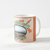 Vintage Tasse San Francisco (VorderseiteRechts)