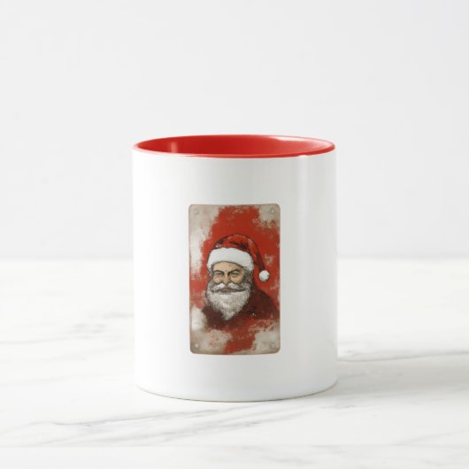Vintage Tasse Santa Claus (Zentrum)