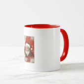 Vintage Tasse Santa Claus (VorderseiteRechts)