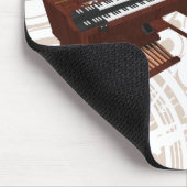 Vintage Tastaturen: Modell 3D: Mousepad (Ecke)