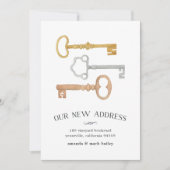 Vintage Tasten | Ankündigung der Beförderung (Vorderseite)