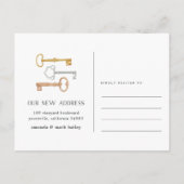 Vintage Tasten | Ankündigung der Beförderung (Rückseite)