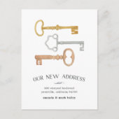 Vintage Tasten | Ankündigung der Beförderung (Vorderseite)